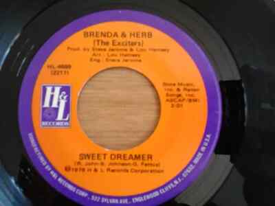 Brenda & Herb Tonight Im Gonna Make You A Star Vinyl Single 7inch H L Recor