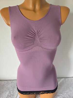Schlankstütz Shape Bauchkiller Top, PU-UBF - Mauve - Antirutschspitze - L 42 44