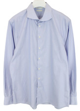 SUITSUPPLY Try On Extra Slim Fit Shirt Men's Button Up 45 / 17 3/4