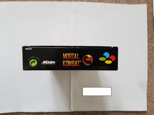 Mortal Kombat - Juego Super Nintendo SNES - CIB PAL UKV - Imagen 13 de 22