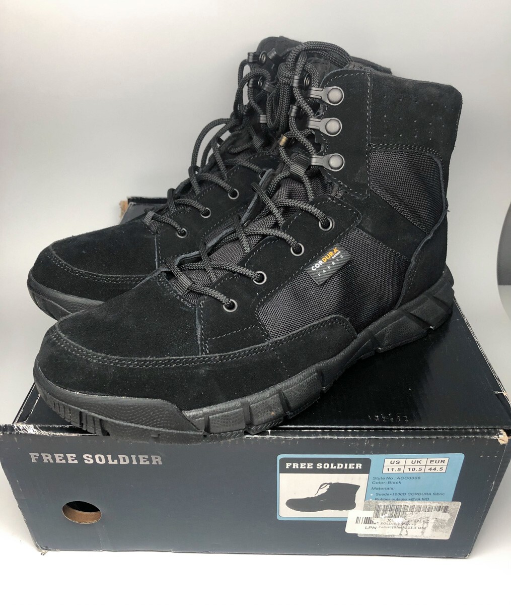 NEW Free Soldier Cordura Tactical Hiking Combat Boots US  display picture 2