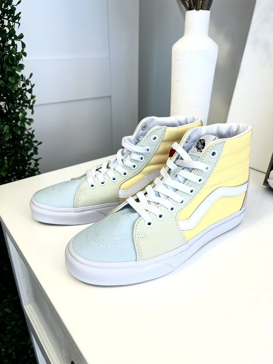 Vans Sk8 Hi Pastel Block Sneakers NEW NWT WOMENS 8 eBay