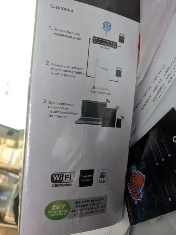 Netgear Router - N150 WiFi On Networks  - Image 4 of 4