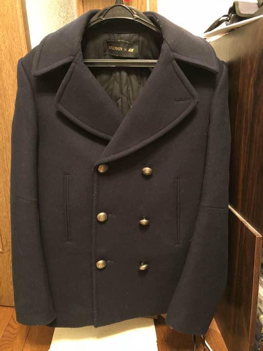 BALMAIN x H&M P-coat Balmain H&M | eBay
