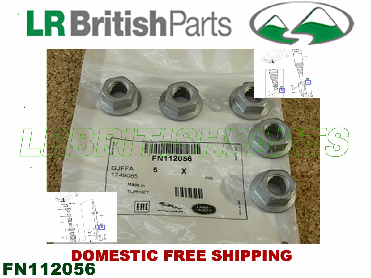 GENUINE LAND ROVER FRONT SUSPENSION NUT SET RANGE ROVER SPORT