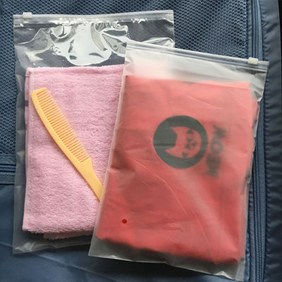 Matte Clear Plastic Bags Matte Clear Zipper Bags – Frosted Plastic Reclosable Bags For Clothes, Underwear, Storage Large Clear Plastic Bags - Foto 5