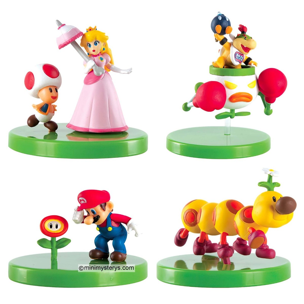 Super Mario Buildable Gashapon *CHOOSE YOURS* Princess Peach