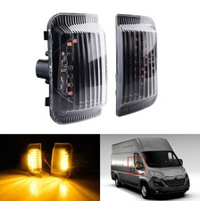 2x Klar linse Außenspiegelblinker spiegel für Peugeot Boxer Pritsche/Fahrgestell