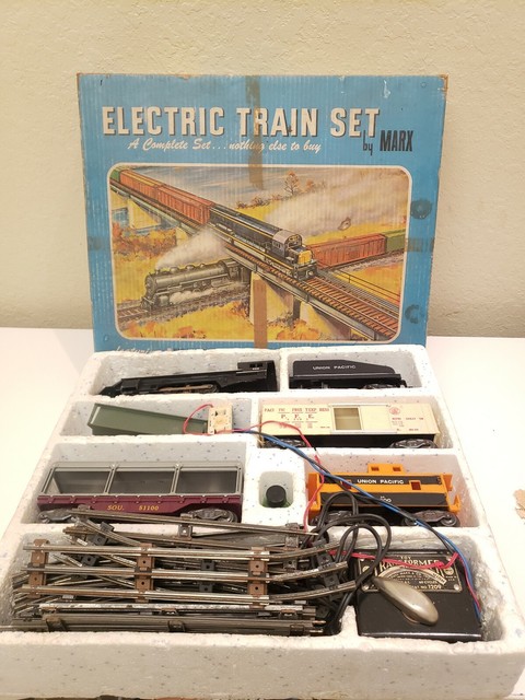 electric train set by marx 52875