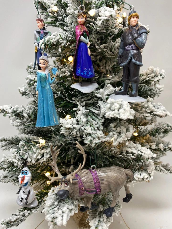 Disney's Frozen Christmas Ornament 6 Piece Set ~ BRAND NEW ~ - Image 3 of 4
