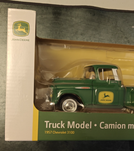 SPECAST LP70017 1957 JOHN DEERE CHEVY 3100 STEPSIDE PICKUP 1:25 SCALE DIECAST - Picture 2 of 14