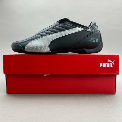 Puma MERCEDES PETRONAS AMG F1 Future Kart Cat Black Silver New 306584-01 -  US 7 | eBay