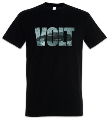 V Car Herren T-Shirt Elektroauto Fun BEV PHEV Plug In Plug-In Elektro Auto