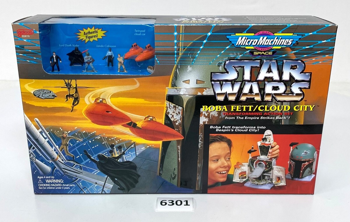 Star Wars Micro Machines Boba Fett / Cloud City Empire Strikes