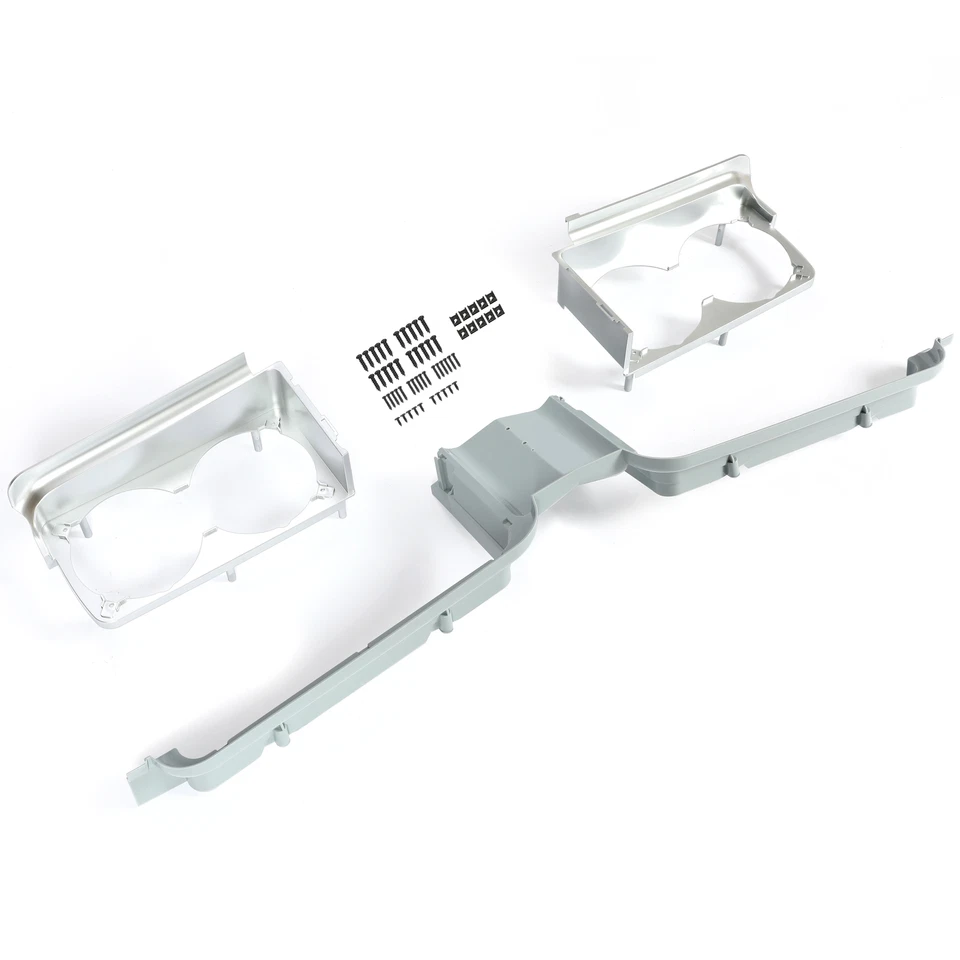 Центральный каменный щиток решетки и корпус фары для 1971 1972 Oldsmobile Cutlass - Изображение 2 из 4