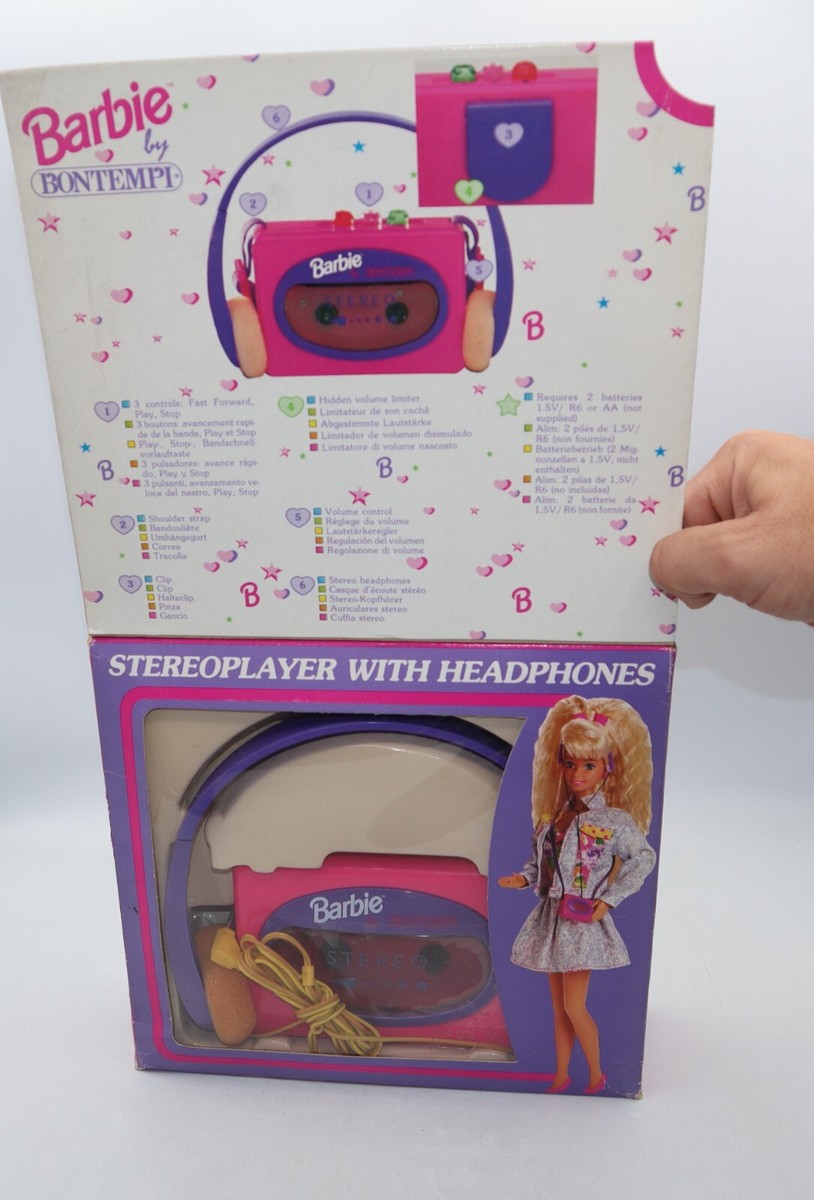 チョコミント様✩﻿Barbie 1993年カセットプレイヤー　ビンテージバービー チョコミント様✩﻿Barbie 1993年カセットプレイヤー ビンテージ