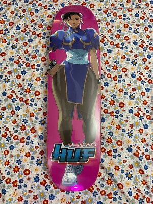 HUF ストリートファイターII ボーナスステージデッキ ストリート系スポーツ HUF ストリートファイターII ボーナスステージデッキ