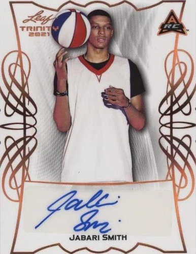 2021-22 Leaf Memories - Jabari Smith/Jabari Smith Jr. #BA-JS1