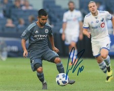 New York City FC Maxi Maximiliano Moralez Autographed Signed 8x10 Photo COA #4