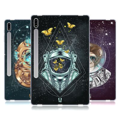 HEAD CASE DESIGNS SURREAL SPACE SOFT GEL CASE FOR SAMSUNG TABLETS 1