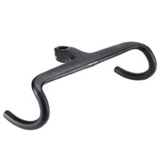 Manubrio drop abitacolo integrato full carbon bici da strada -10° 360-440MM UD opaco 