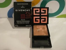 GIVENCHY ~ FLEUR DE FRANGIPANIER COMPACT POWDER ~ # 3 ISLAND TAN ~ .35 OZ