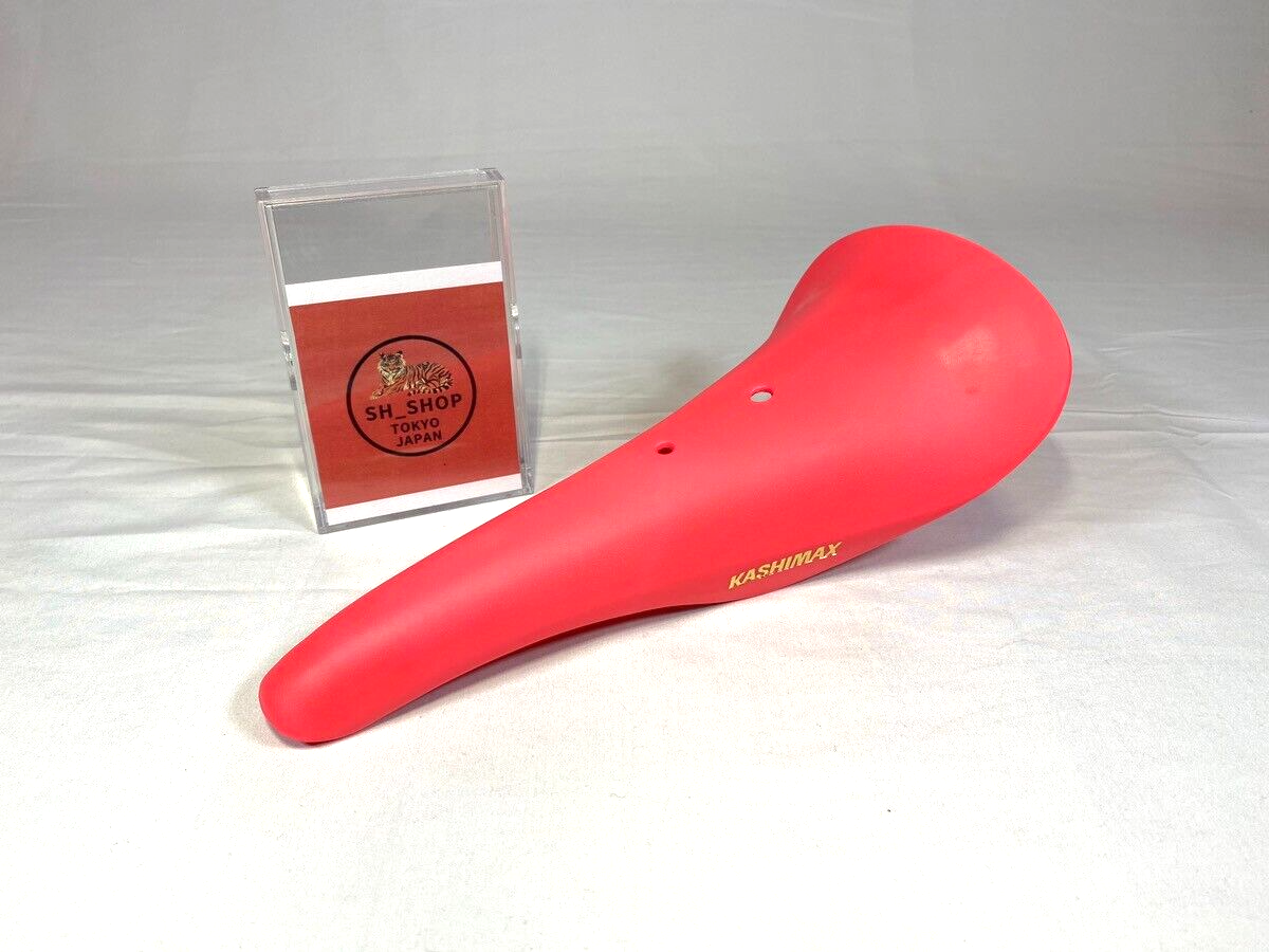 Kashimax AMX-C aero BMX Seat Saddle nylon top color PINK SEAT GUTS