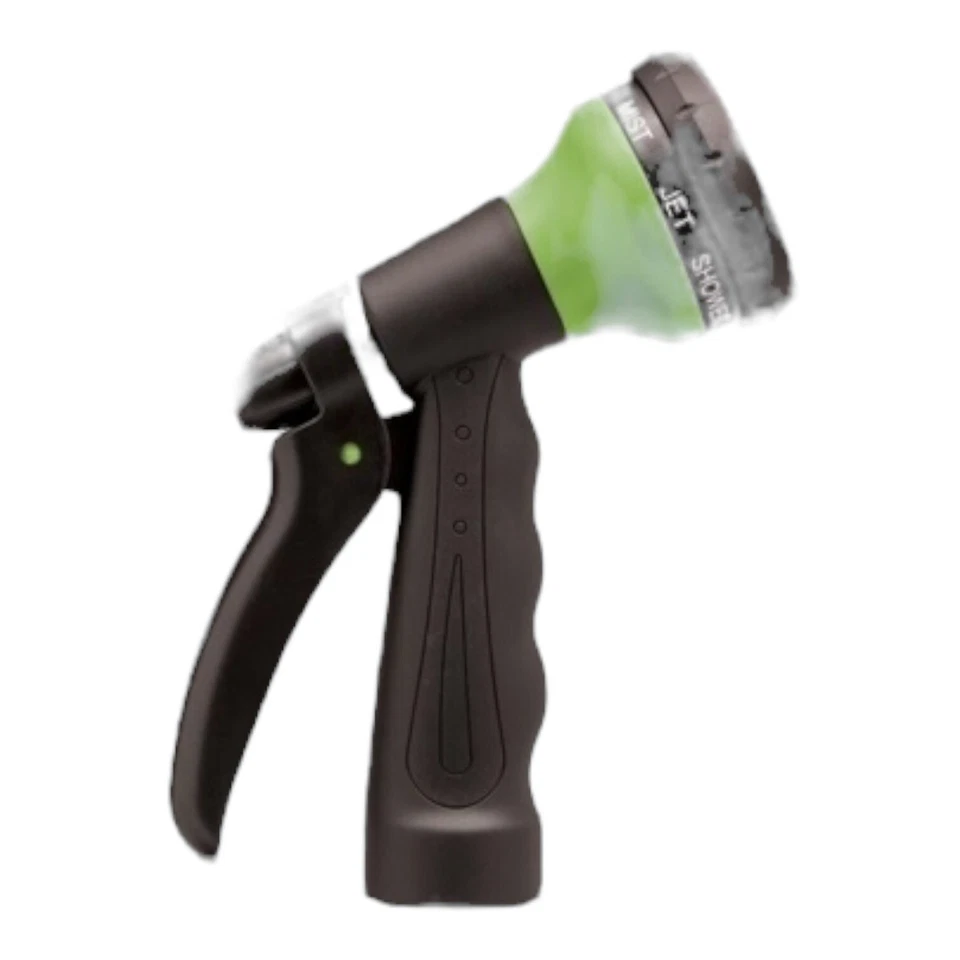 Manguera bobina de cal Orbit 27389 Comfort Grip 50 pies con boquilla de 8 patrones - ¡NUEVA! Foto 4 de 4