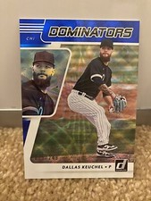2021 Panini Donruss Dominators Blue /249 Dallas Keuchel #DOM10