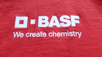 Authentic BASF We create chemistry James&Nichol Polo T-Shirt gr. L 100% Cotton