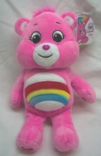 Care Bears Unlock the Magic SOFT PINK CHEER BEAR 10" Plush STUFFED ANIMAL NEW