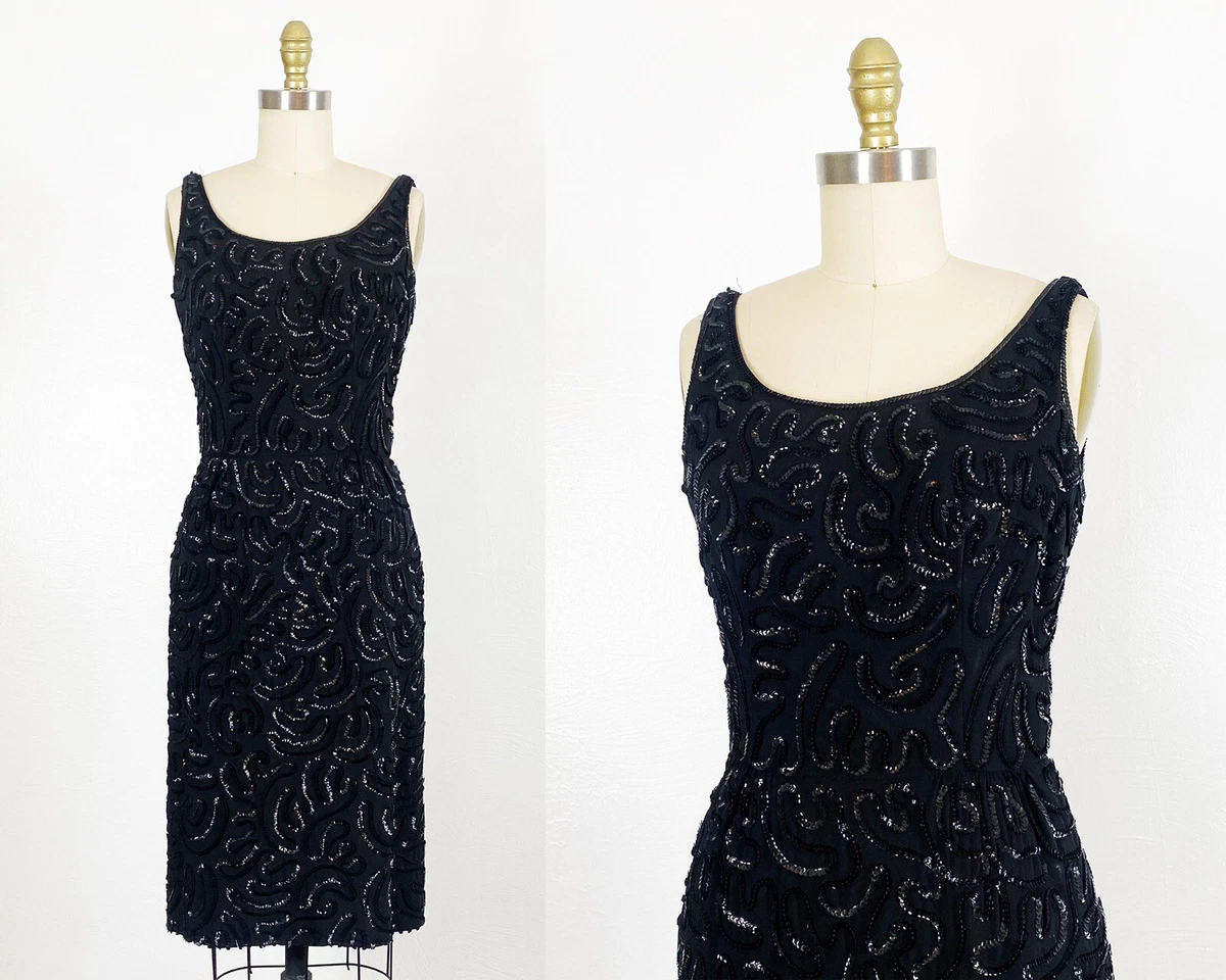 1960s hot sale sequin dress
