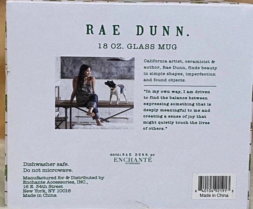 RAE DUNN By Enchante St. Patrick’s Day Top O' The Morning Glass Mug - Image 2 of 2