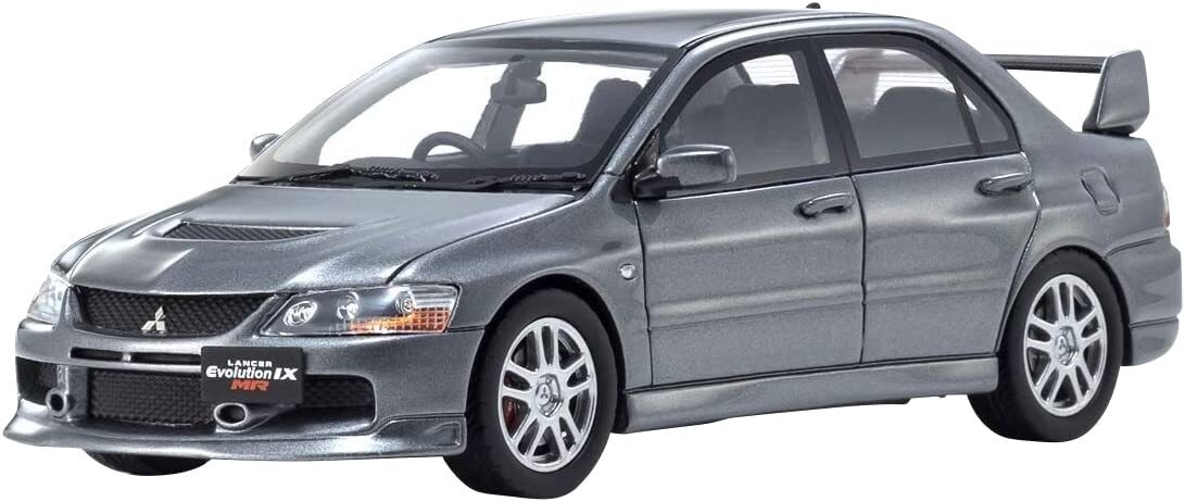 Kyosho Original 1/43 MITSUBISHI LANCER EVOLUTION IX MR Gray