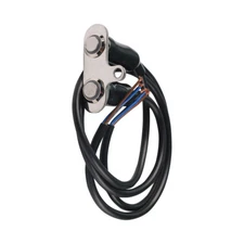 Motorcycle Waterproof Switch Handlebar Mount Push Button 12V DC LED Light