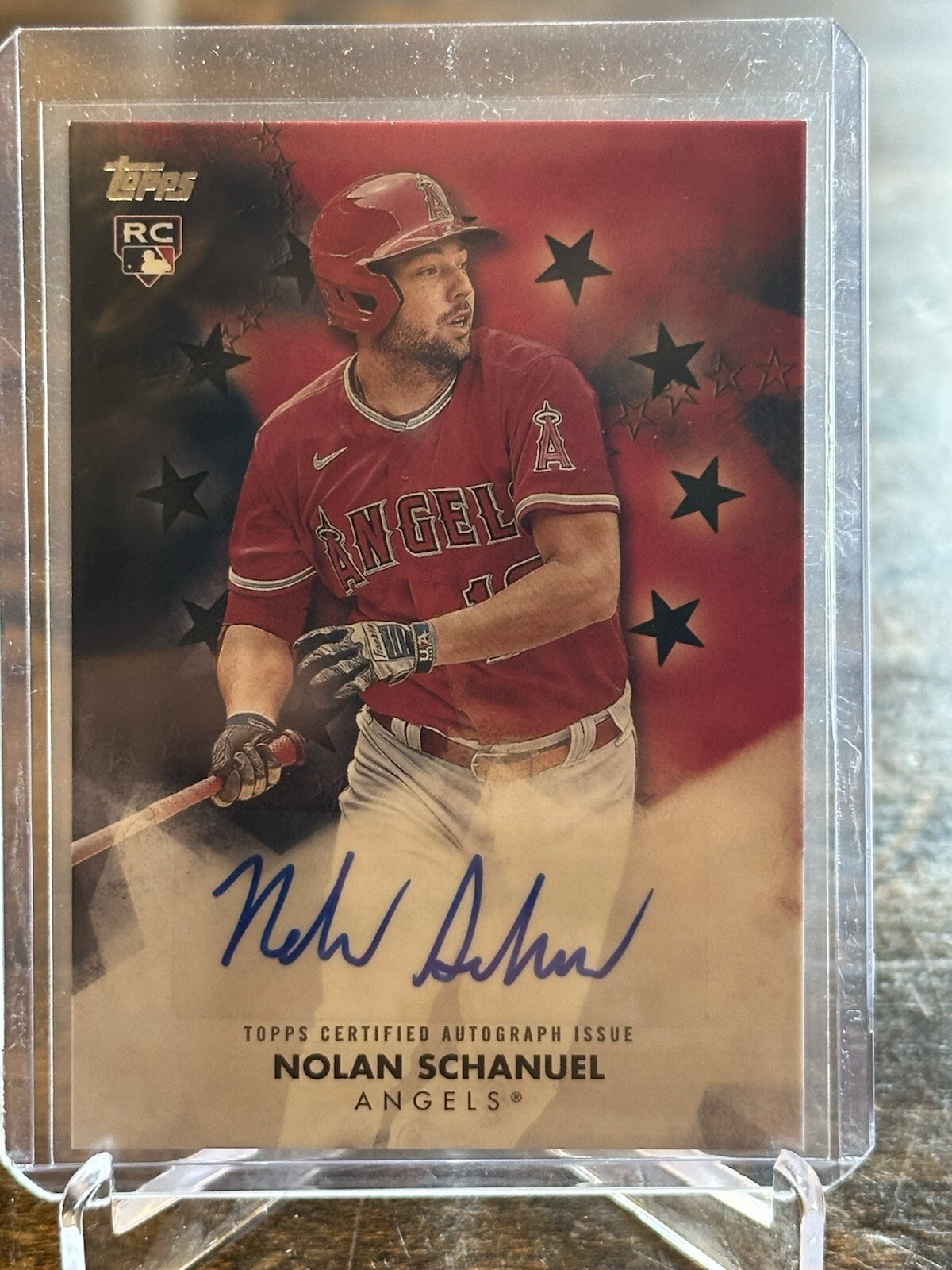 2024 Topps Update - Baseball Stars Auto #BSA-NSC Black 166/199 - Nolan Schanuel