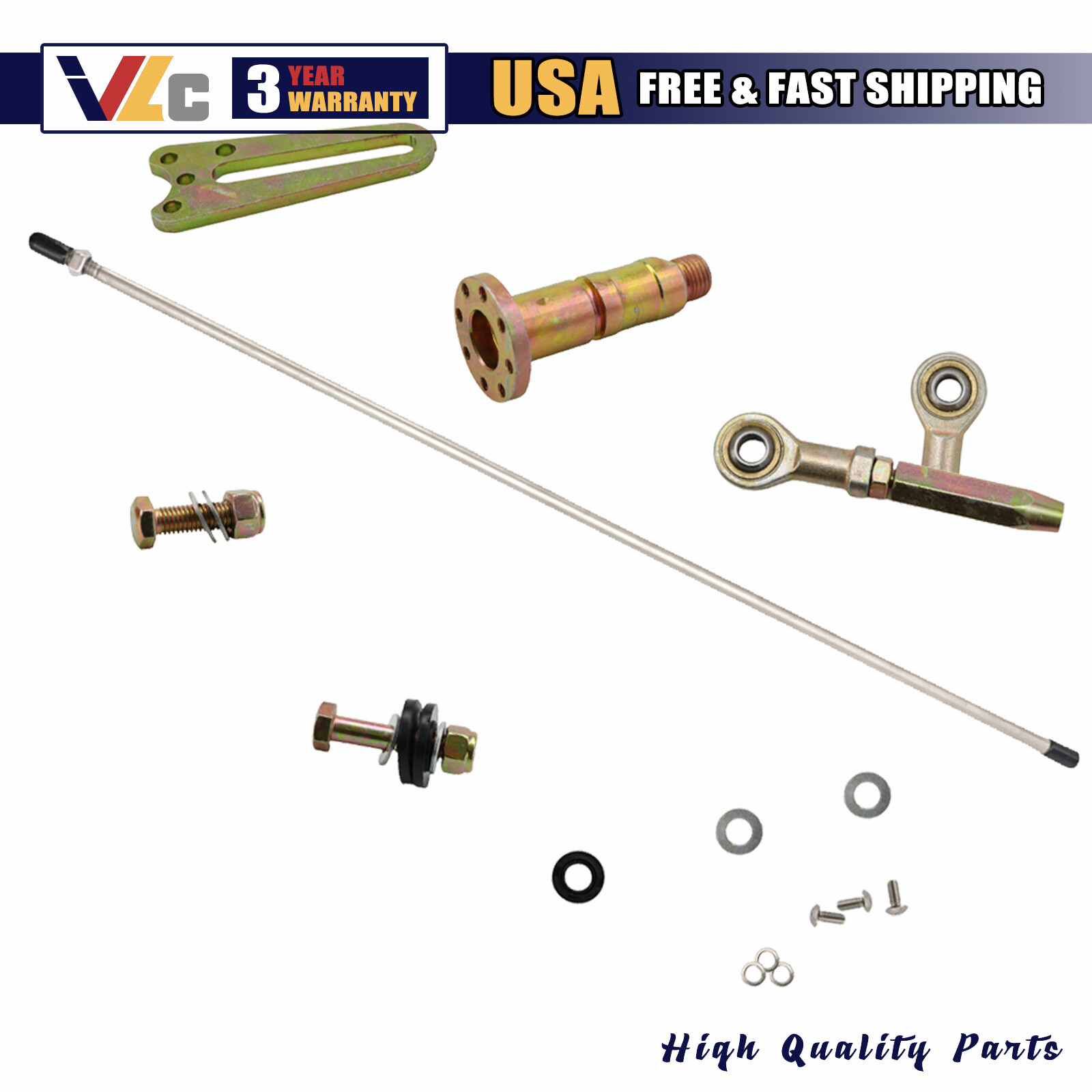1 Set AOD Ford 21in Adjustable Column Shift Linkage Kit ACA-1807