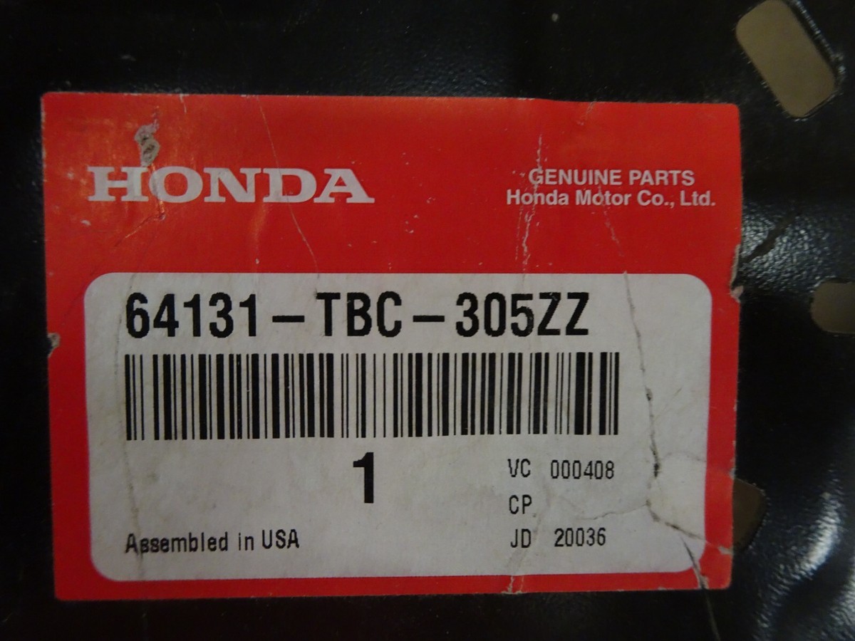NEW OEM 2016-20 HONDA CIVIC FRONT LH INNER LOWER PILLAR 64131-TBC