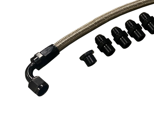 LS Crossover Fuel Line Kit 8AN LS1 LS2 LS3 LS6 LS7 LSX V8 Adapter Fittings -8AN - 第 2/10 張圖片