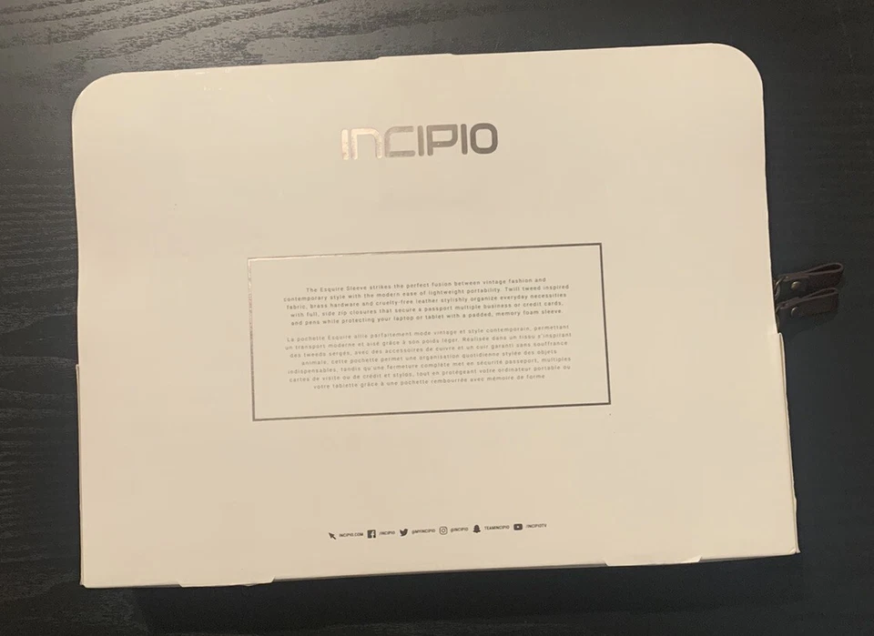 Funda esencial Incipio “Esquire Series” para Microsoft Surface Pro, Pro 4, ¡etc! Foto 3 de 4