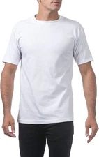 Pro Club Men's Comfort Cotton Short Sleeve T-Shirt - 3 PACK