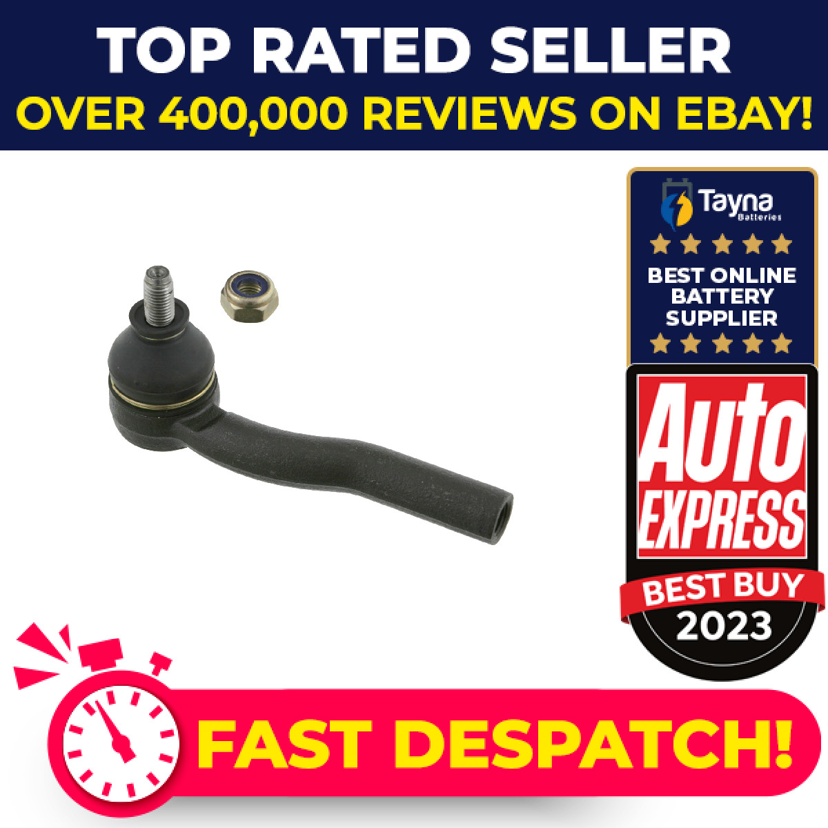 Tie / Track Rod End fits ALFA ROMEO 155 167 Left 92 to 97 Joint 60806356 Febi