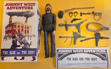 Confederate Scout Johnny Reb 15 Accessories Box Manual Marx Civil War West