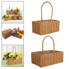 Storage Basket Multiuse Storage Bin Decoration Fruit Basket Handbag for Presents