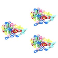  3 Pack Glasses Anti-slip Strap Ends Chain for Spectacles Chains Connectors