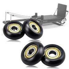 Replacement Roller Wheels for Aero Pilates Reformer - 32mm POM Wheels, Smooth
