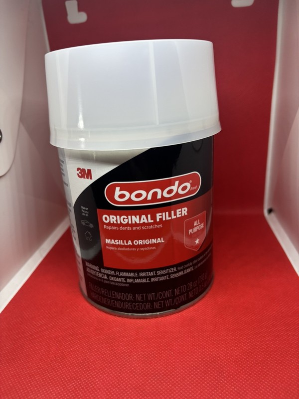 Bondo Body Filler 28oz All Purpose Auto Home Repair Non-Shrink Paintable Formula
