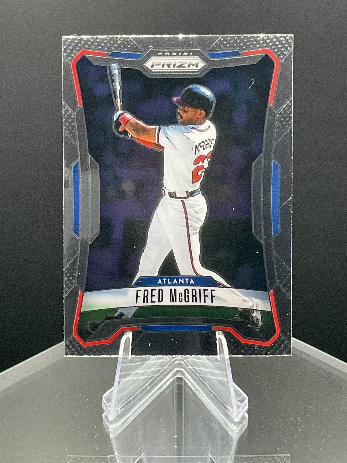 2026 Panini Prizm Baseball #252 Fred McGriff, Atlanta Braves