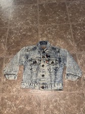 Vintage Little Levis Orange Tab Made in USA Baby Toddler Denim Jacket 4T