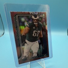 Topps 2025 Chrome Jordan Mailata #245 Pigskin  Philadelphia Eagles NFl